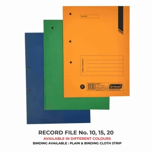 Record file ( Tag File ) - Thin (Plain & Binding Cloth Strip)